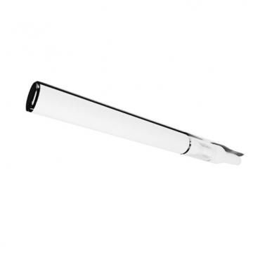 Full Ceramic Disposable Vape Pen with Rechargeable Function White Rubber Battery Tube Soft Feeling